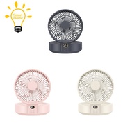 Remote Control Wireless Wall Mounted Circulation Air Cooling Fan with LED Light Folding Electric Ventilator Table Fan