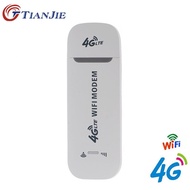 TianJie 4G WiFi Router 100Mbps USB Modem Wireless Broadband Mobile Hotspot LTE 3G/4G Unlock Dongle w
