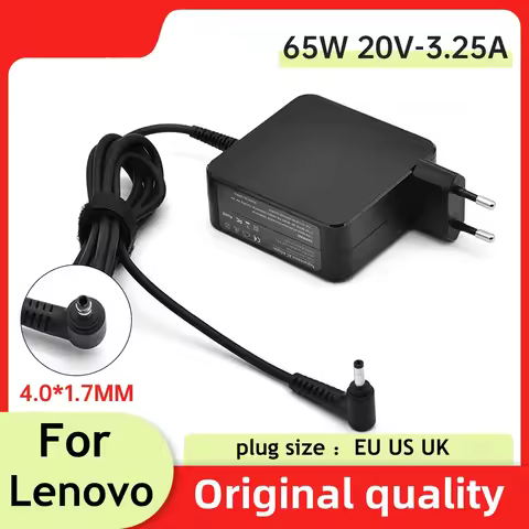 20V 3.25A 65W 4.0*1.7mm AC Adapter Laptop Charger For Lenovo IdeaPad 330s 320 100-15 B50-10 YOGA 710