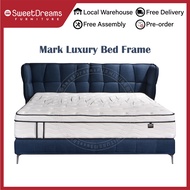 MARK LUXURY BED FRAME - Single / Super Single / Queen / King | Bedset Package