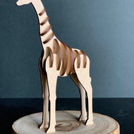 3D立體動物拼圖 長頸鹿Giraffe