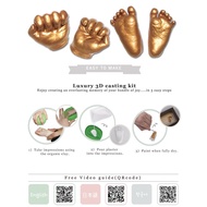 [Momspresent] Baby Hands and Feet Casting 3D Print DIY Kit (3 color)