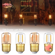BEAUTY LED Light Bulb, 1W E26 E27 T28 Crystal Light Bulb, Home Chandelier Incandescent Warm White 22