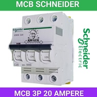 MCB 3P 20A IC60N A9F74320 SCHNEIDER ACTI9 mcb schneider 20amper 3phase