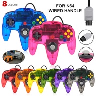 NEW 8 Colors Wired Gamepad For N64 Console Joypad Controller For N64 Classic Joystick Retro Game Con