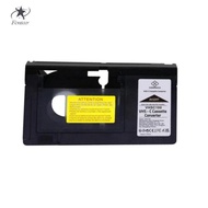 [Fenteer] VHS to 12mm Cassette Adapter, Tape Adapter, Heavy Duty Black Professional 12mm Tape Conver