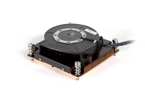 Dynatron R16 1U LGA2011 Square CPU cooler Vapor Chamber Base With Copper For Intel 2011 TDP up to 16