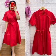 MERAH PREMIUM IMLEK CHRISTMAS RED DRESS