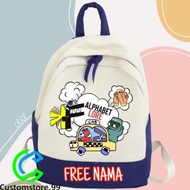 Alphabet LORE Children's Backpack FREE Name School Bag