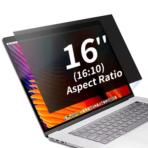 13.3/14/15.6/16/17/17.3 Inch Laptop Privacy Screen Protector Anti-Spy Screen Filter Anti-Glare Blue 