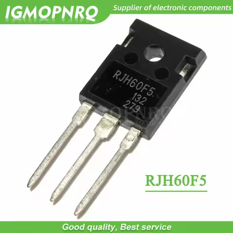 10PCS free shipping RJH60F5DPQ RJH60F5 N Channel IGBT High Speed Switching TO-247 80A600V 100% new o