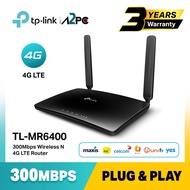 Tp-Link 4g Router Sim Card Modem TL-MR6400 300mbps Wireless &amp; 4g LTE Router