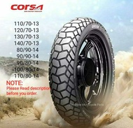 Corsa Tire 110/80x14, 90/80x14, 100/80x14