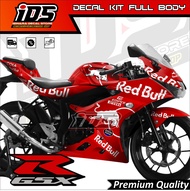 Decal GSX R150 Full Body Stiker Suzuki GSX R150 Full Body Dekal Gsx Redbull