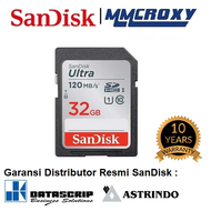 SanDisk Ultra SDHC Card 32GB Class 10 - SDcard 32GB SDHC
