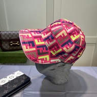 Dior777 Pink Embroidered Baseball Cap Fashion Casual Sunscreen Sun Hat