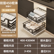 Stainless Steel Mini Kitchen Cabinet with Deepened 47 Drawer Style Billion Liters Long Space Aluminu