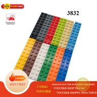 2 Thin Technic Bricks 2x10 - Compatible MOC Accessories Part 3832
