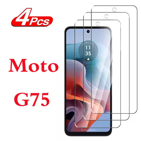 2/4 Piece Protective Tempered Glass Film For Motorola Moto G75 Screen Protector