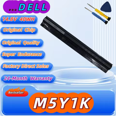 M5Y1K 14.8V 40WH Battery For DELL Inspiron 3565 3576 3476 3567 5758 5759 5555 14 15 17 For Dell Vost