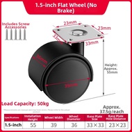 Furniture Universal Wheel 1.5 inch