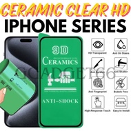 Iphone 17 16 15 14 Pro/13 Pro Max/12 Pro Max/11 Pro Max/Xr/Xs Max/6/7/8/8 Plus/SE 2020 Ceramic Clear