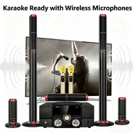 5.1 Home Theater Set 200w Peak Sound Box 8ω Hifi Bluetooth Speaker 3-way 3 Inch Active Audio Coaxial