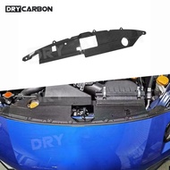 Dry Carbon Fiber Engine Raditor Cover Trim For Toyota Subaru GR86 BRZ 2021+ Engine Cabin Water Tank 