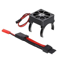 RC model accessories electric car brushless carbon brush motor radiator cover+cooling fan for TRX-4 