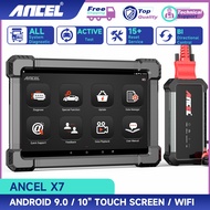 Ancel X7/V6 pro/ V5 BT ไร้สายเดิม Obd2สแกนเนอร์เต็มระบบ2024เครื่องมือวิเคราะห์รถยนต์ odb รถสแกนเนอร์