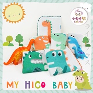 Dinosaur Square Scarf-27x27cm-4 Pieces X 1 Pack