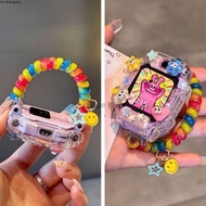 Rainbow Rubber Band Suitable for Huawei Children Watch Strap 5pro/X1 Elastic Fashion 4pr o/5x/3p Hon