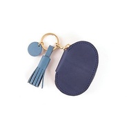 蛋型拉鍊鑰匙包 | 皮革訂製 | 客製打字 | 鑰匙圈 | 真皮 | 禮物