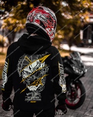 Jaket Hoodie Prostreet White Devil Pria/Jaket Sunmori Raider Jepang / Jaket Sunmori Prostreet / Jake