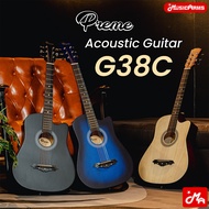 Preme G38C 38 Inch Acoustic Guitar Music Arms