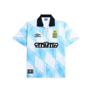 CARNIVAL CNVXUB25FT003WH UMBRO JSY CHESSLACE WHITE/LIGHT BLUE