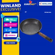 Eurochef by Winland 28cm Non-stick Marble Frying Pan Forged Aluminum Cookware Spout Series Kitchen C