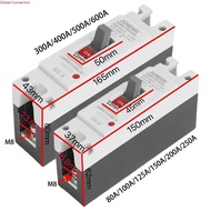 1/2P DC Circuit Breaker 150A 200A 250A 300A 400A 500A 600A MCCB 12V 24V 48V 96V 120V Solar Cells Pro