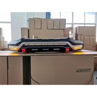 Mitsubishi Triton 2019 2020 2021 Front Skirt Bumper Guard With Led Daylight Signal Light Lamp Drl
