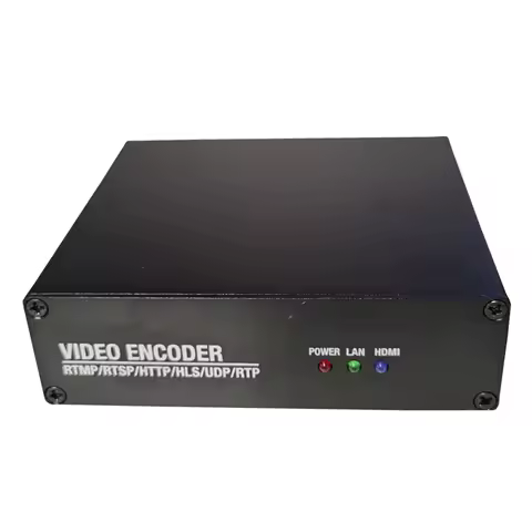 Mini Digital HD IP Video IPTV Streaming Encoder H265 H264 SRT HLS RTMP Media Network Encoder