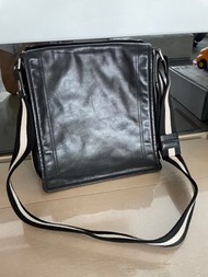 男裝真皮Bally 斜孭袋