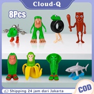 8PcsTung-Tung Sahur Brainrot Tralala Figure Toys Children's Toys