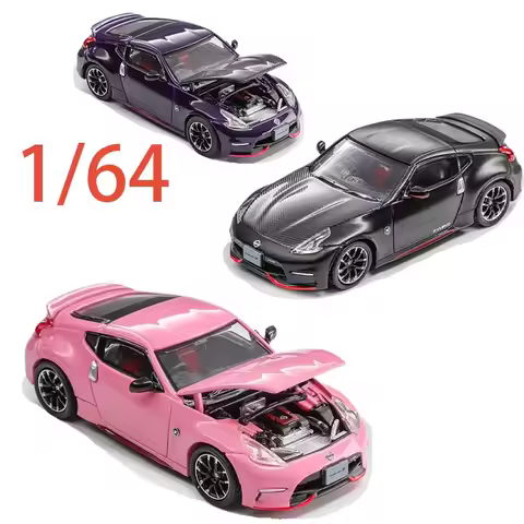Fuji Diecast 1/64 Scale Nissan Alloy Car Model Nissan Lady Z Fairlady Z34 370z Play Vehicles Toys fo