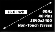NE160QAM-NZ1 Replacement for HP ZBOOK Studio 16 G9 G10 LCD Screen 3840x2400 16.0 inch 60HZ 40 Pins L