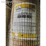 ❉1/2" x 1" 17G 3' x100' HOT DIP Galvanized BRC Welded Iron Wire Mesh Net Netting /Dawai Jaring