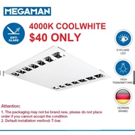 Megaman ESTELA PANEL 30W 2X2 4000K 90D Recessed ceiling Light Office