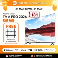 [FREE INSTALL] Xiaomi TV A Pro 55″  / 65″ (2026) | 4K UHD | 120Hz | Dolby Vision & Atmos | 2×10W Spe