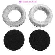 OIWLSAX321 2PCS Replacement Ear Pads, Soft and Comfortable Velvet Noise Isolation Ear Cushions, 100m