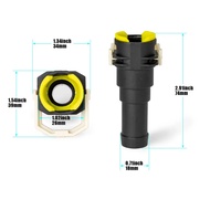 10 X Car Cooling Heater Water Hose Connector For Mazda 2 3 5 6 CX-7 CX-9 CX7 CX9 D65161240 B37F61240