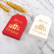 KY🎁New Christmas Tag Gilding Tag in Stock Hanging Card Gift Card Pendant Gift Packaging Listing TVNA